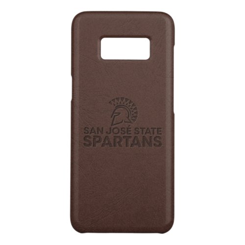 San Jose State Spartans Leather Case_Mate Samsung Galaxy S8 Case