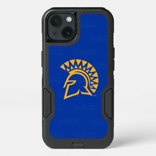 San Jose State Spartans Logo Watermark Otterbox iPhone Case (Back)