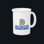 San Jose State Spartans Logo Wordmark Beverage Pitcher<br><div class="desc">Check out these San Jose State University designs! Show off your Spartan pride with these new University products. These make the perfect gifts for the SJSU student, alumni, family, friend or fan in your life. All of these Zazzle products are customizable with your name, class year, or club. Go Spartans!...</div>