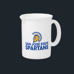 San Jose State Spartans Logo Wordmark Beverage Pitcher<br><div class="desc">Check out these San Jose State University designs! Show off your Spartan pride with these new University products. These make the perfect gifts for the SJSU student, alumni, family, friend or fan in your life. All of these Zazzle products are customizable with your name, class year, or club. Go Spartans!...</div>