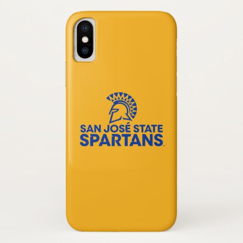 San Jose State Spartans Logo Wordmark iPhone X Case