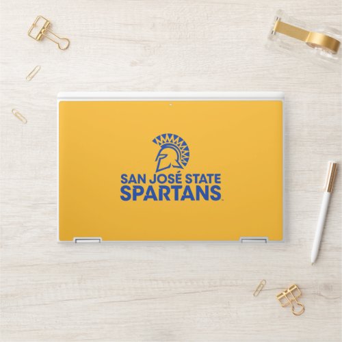 San Jose State Spartans Logo Wordmark HP Laptop Skin
