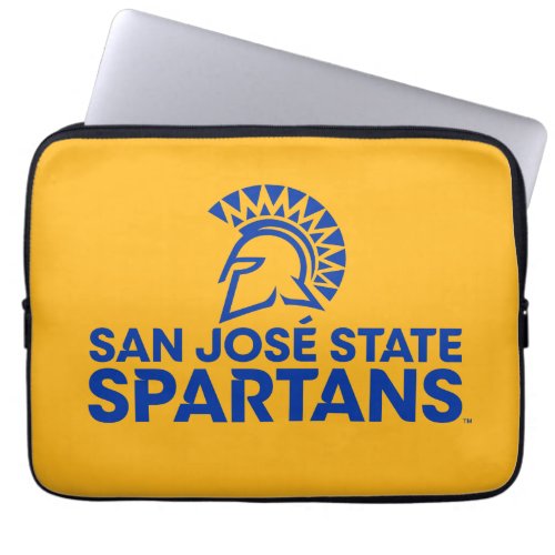 San Jose State Spartans Logo Wordmark Laptop Sleeve
