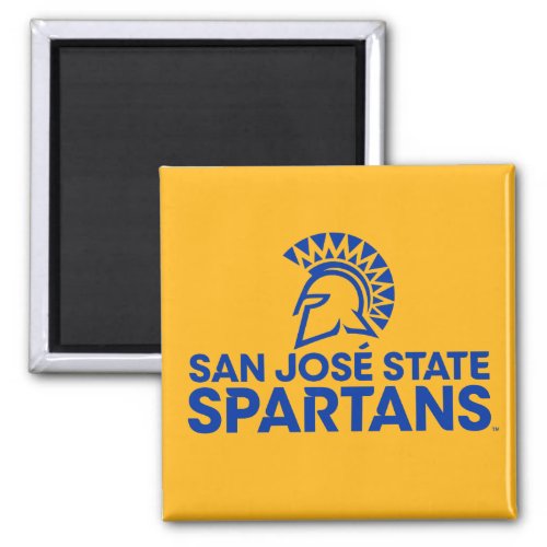 San Jose State Spartans Logo Wordmark Magnet