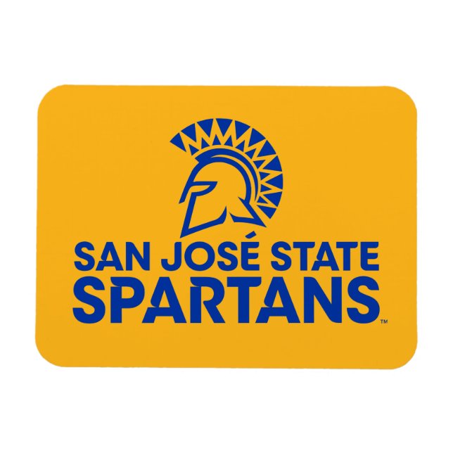 San Jose State Spartans Logo Wordmark Magnet (Horizontal)