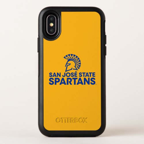 San Jose State Spartans Logo Wordmark OtterBox Symmetry iPhone XS Case