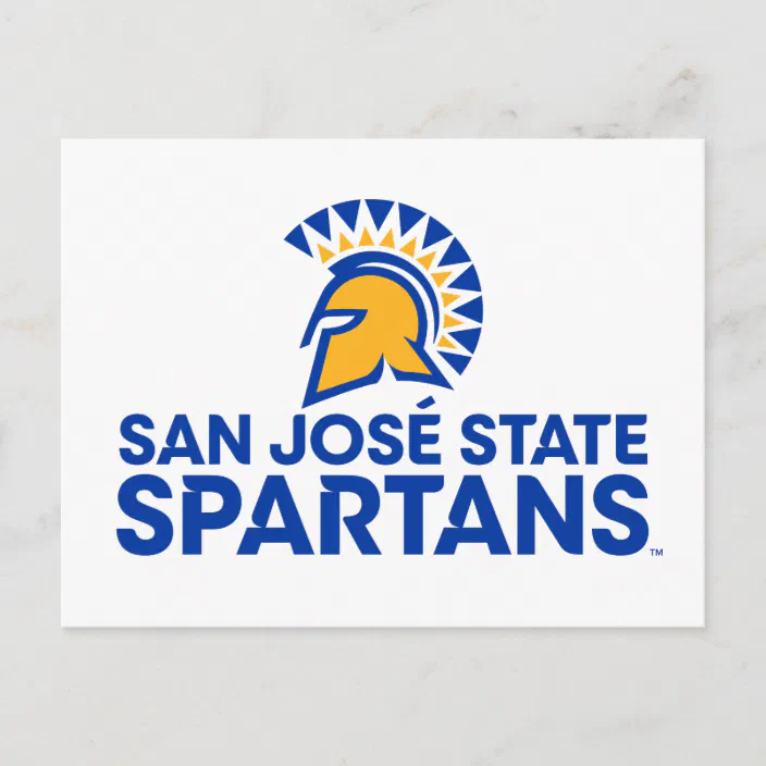 10k White Gold San Jose State University Spartans School Letters Logo Pendant