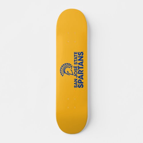San Jose State Spartans Logo Wordmark Skateboard