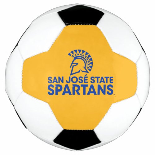 San Jose State Spartans Logo Wordmark Soccer Ball