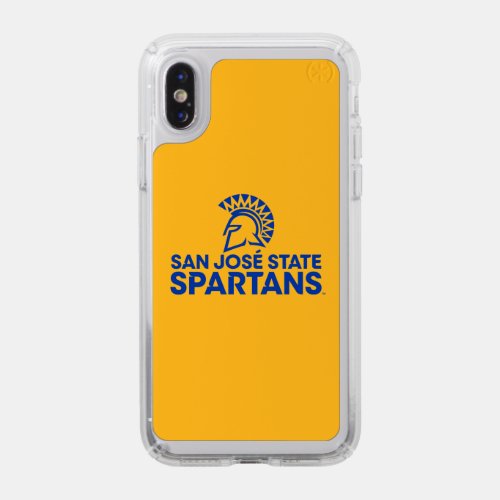 San Jose State Spartans Logo Wordmark Speck iPhone X Case