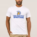 San Jose State Spartans Logo Wordmark T-shirt at Zazzle