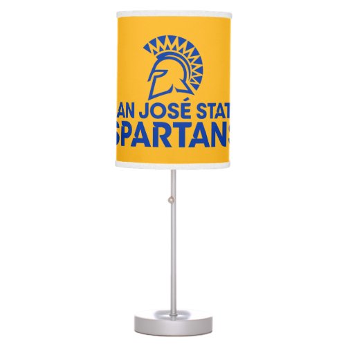 San Jose State Spartans Logo Wordmark Table Lamp