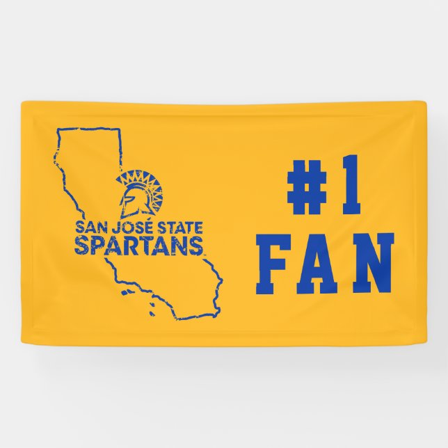 San Jose State Spartans Love Banner (Horizontal)