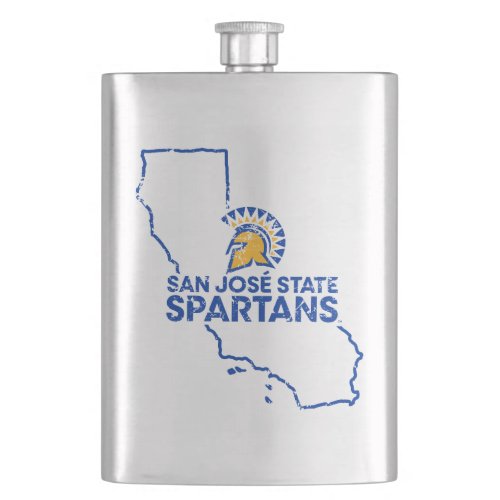 San Jose State Spartans Love Flask