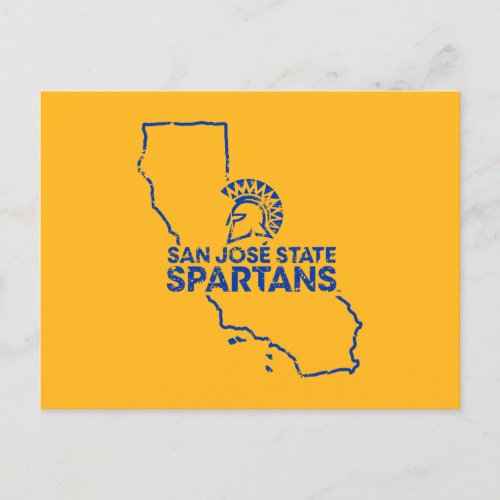 San Jose State Spartans Love Invitation Postcard
