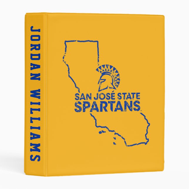 San Jose State Spartans Love Mini Binder (Front/Spine)