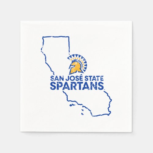 San Jose State Spartans Love Napkins