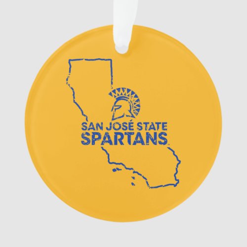 San Jose State Spartans Love Ornament