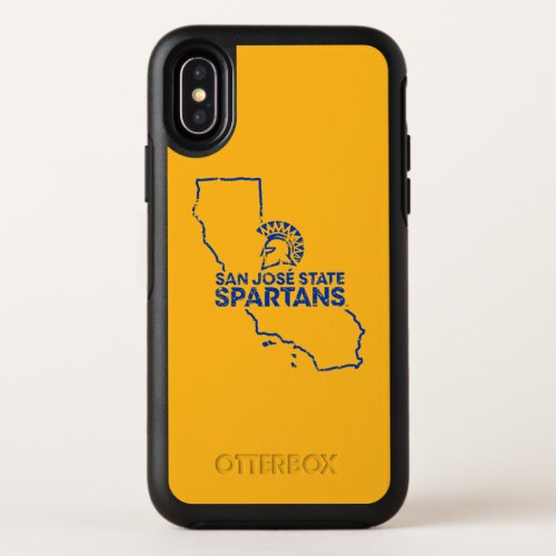 San Jose State Spartans Love OtterBox Symmetry iPhone XS Case