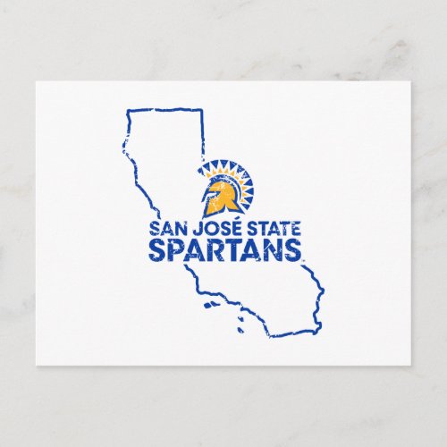 San Jose State Spartans Love Postcard