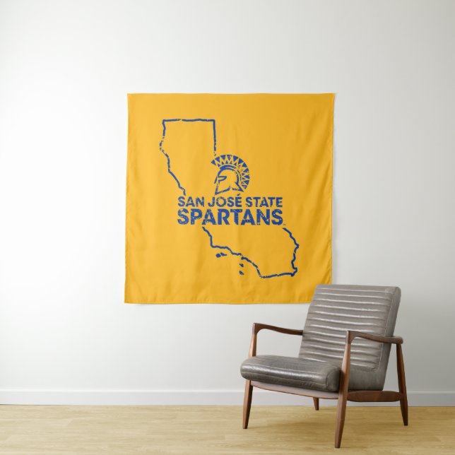 San Jose State Spartans Love Tapestry (In Situ)