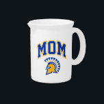 San Jose State Spartans Mom Beverage Pitcher<br><div class="desc">Check out these San Jose State University designs! Show off your Spartan pride with these new University products. These make the perfect gifts for the SJSU student, alumni, family, friend or fan in your life. All of these Zazzle products are customizable with your name, class year, or club. Go Spartans!...</div>