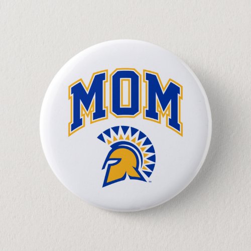 San Jose State Spartans Mom Button