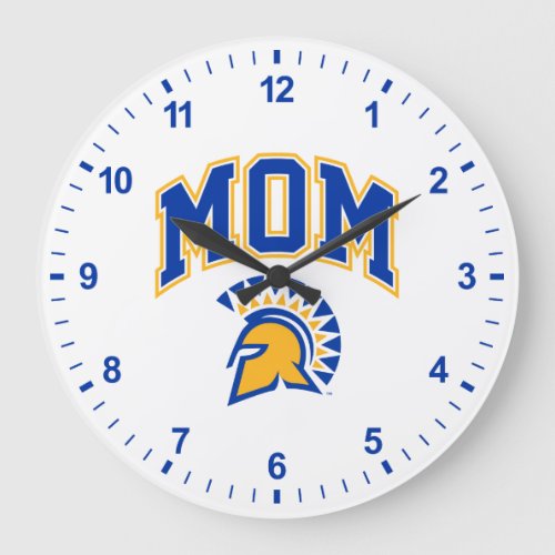 San Jose State Spartans Mom Large Clock