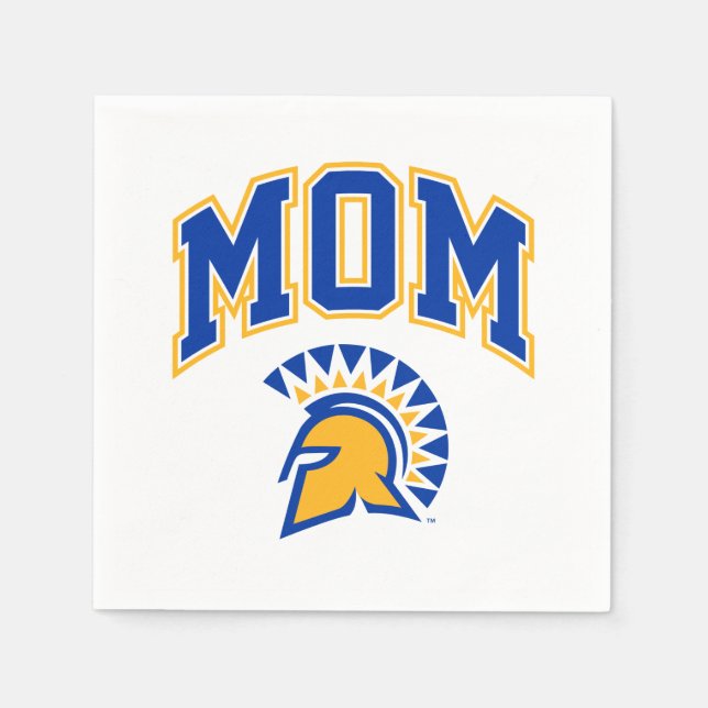 San Jose State Spartans Mom Napkins (Front)