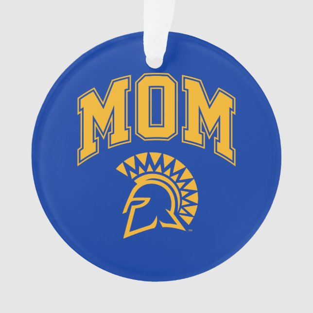 San Jose State Spartans Mom Ornament (Front)