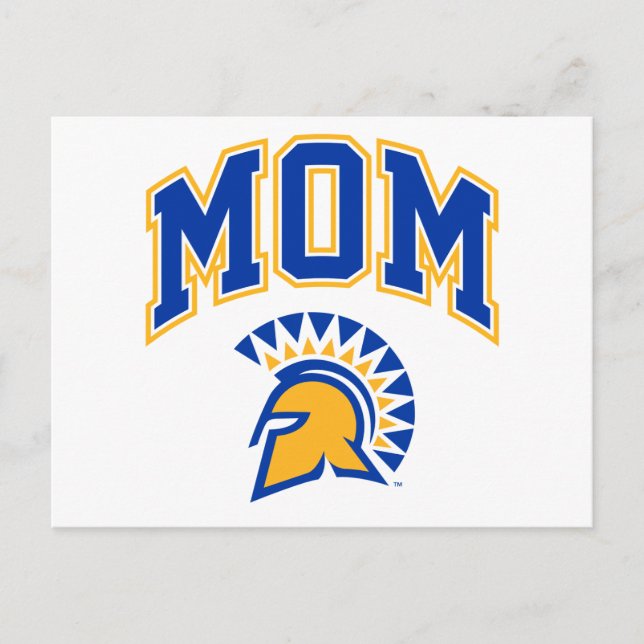 San Jose State Spartans Mom Postcard (Front)