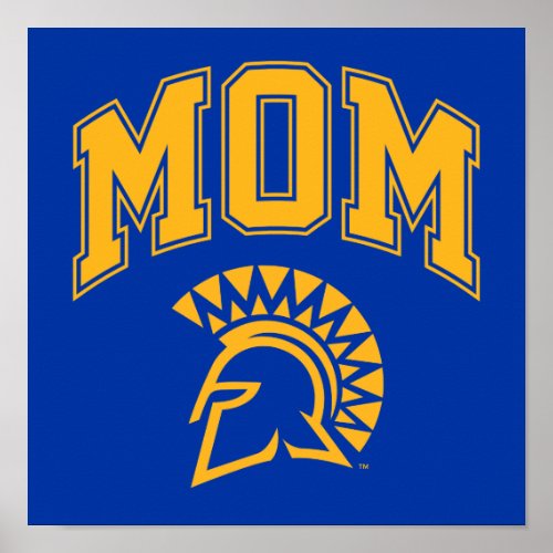 San Jose State Spartans Mom Poster