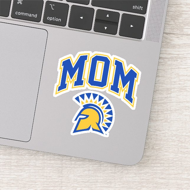 San Jose State Spartans Mom Sticker (Detail)