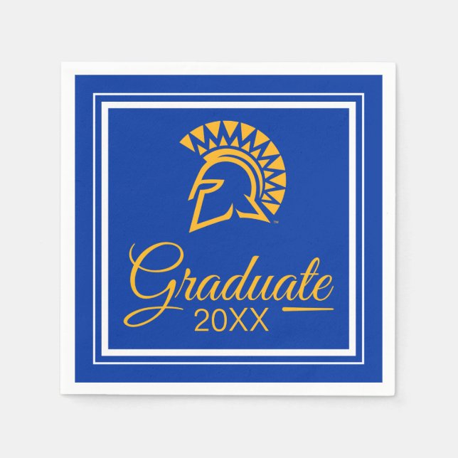 San Jose State Spartans Napkins (Front)