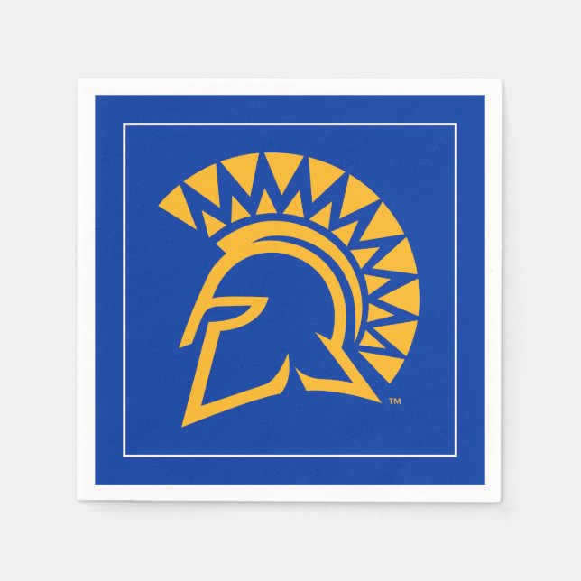 San Jose State Spartans Napkins (Front)