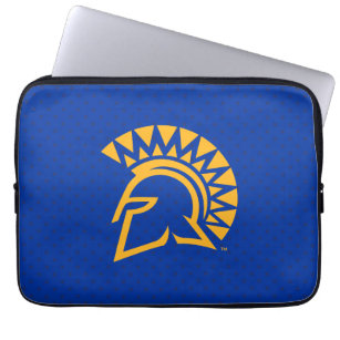 San Jose State Spartans Polka Dot Pattern Laptop Sleeve