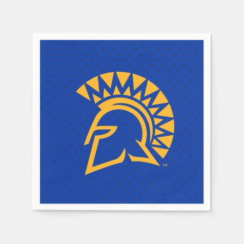 San Jose State Spartans Polka Dot Pattern Napkins San Jose State Spartans Polka Dot Pattern Napkins