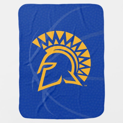 San Jose State Spartans State Basketball Baby Blanket