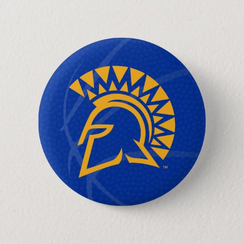 San Jose State Spartans State Basketball Button