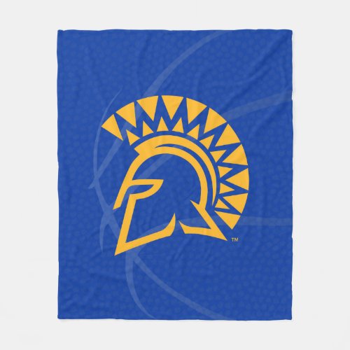 San Jose State Spartans State Basketball Fleece Blanket