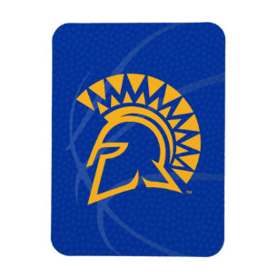 San Jose State Spartans State Basketball Magnet