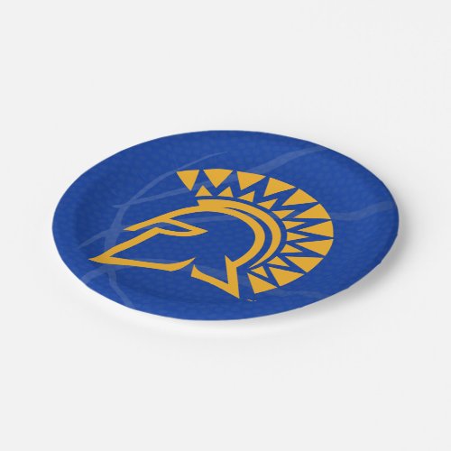 San Jose State Spartans State Basketball Paper Plates