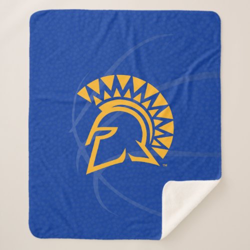 San Jose State Spartans State Basketball Sherpa Blanket