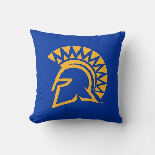 San Jose State Spartans Throw Pillow