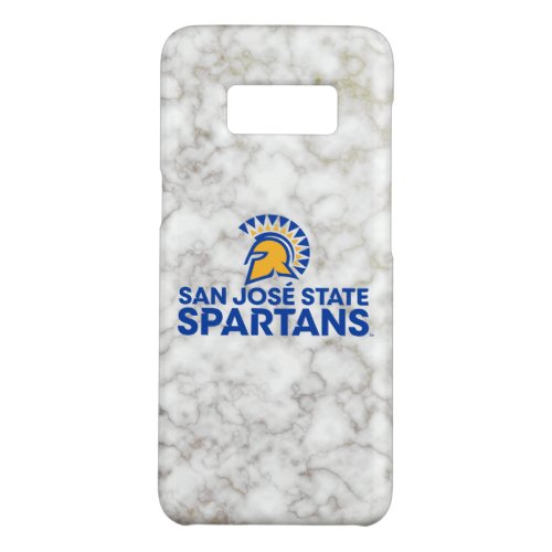San Jose State Spartans White Marble Case_Mate Samsung Galaxy S8 Case