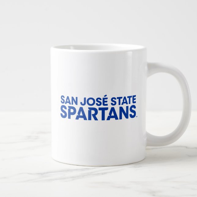 San Jose State Spartans Wordmark Giant Coffee Mug (Right)