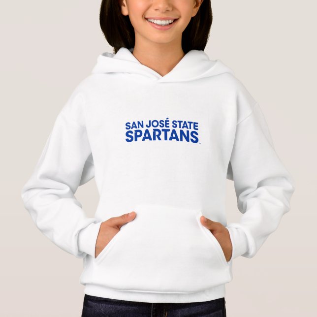 San Jose State Spartans Wordmark Hoodie (Front)