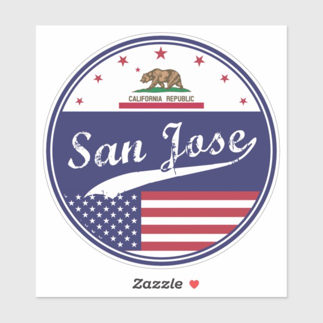 San Jose Sticker (Sheet)