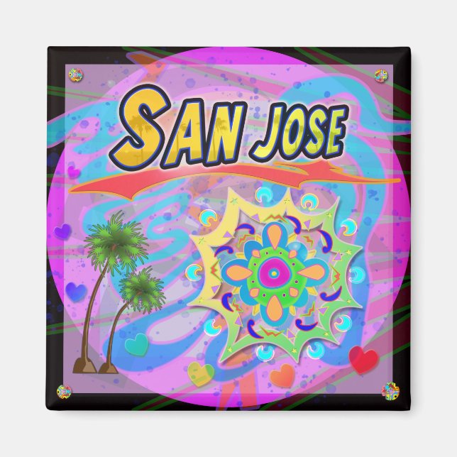 San Jose True Progress  Magnet (Front)