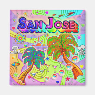 San Jose Vacation Target Magnet